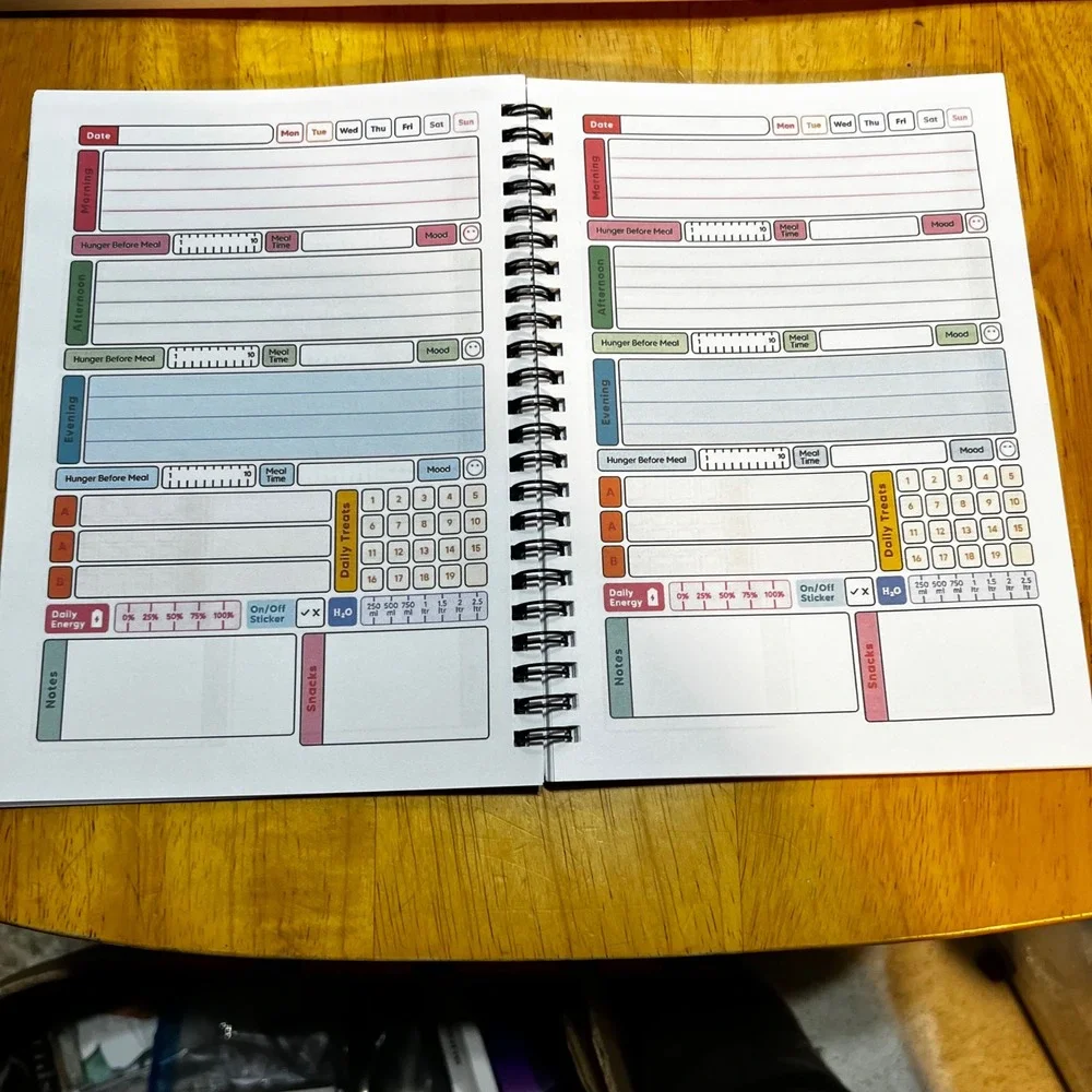 Weight Loss Journal for Women Pink Motivational 12 Week Tracker